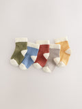 Blue/Green Baby Socks 5 Pack