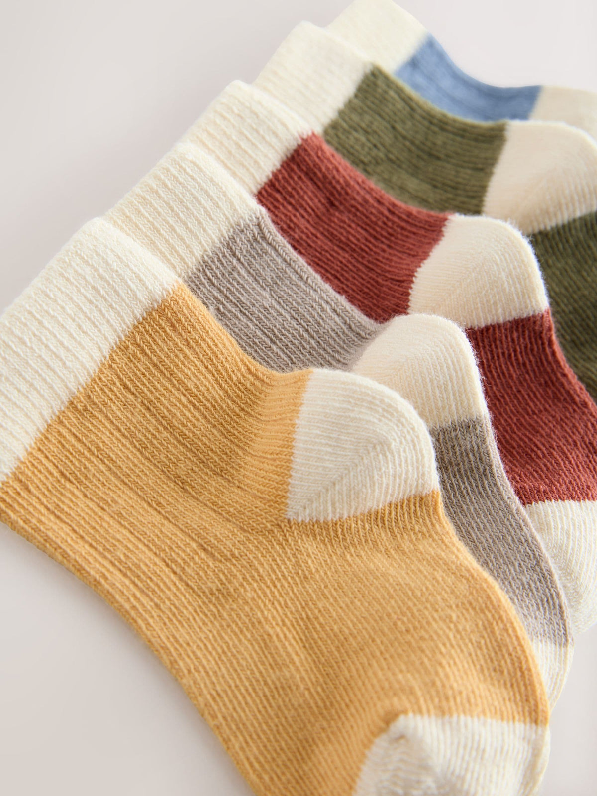 Blue/Green Baby Socks 5 Pack