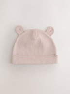 Neutral Baby Beanies 3 Pack (0-12mths)