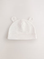 Neutral Baby Beanies 3 Pack (0-12mths)