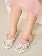 Multi Embroidered Occasion Mary Jane Shoes