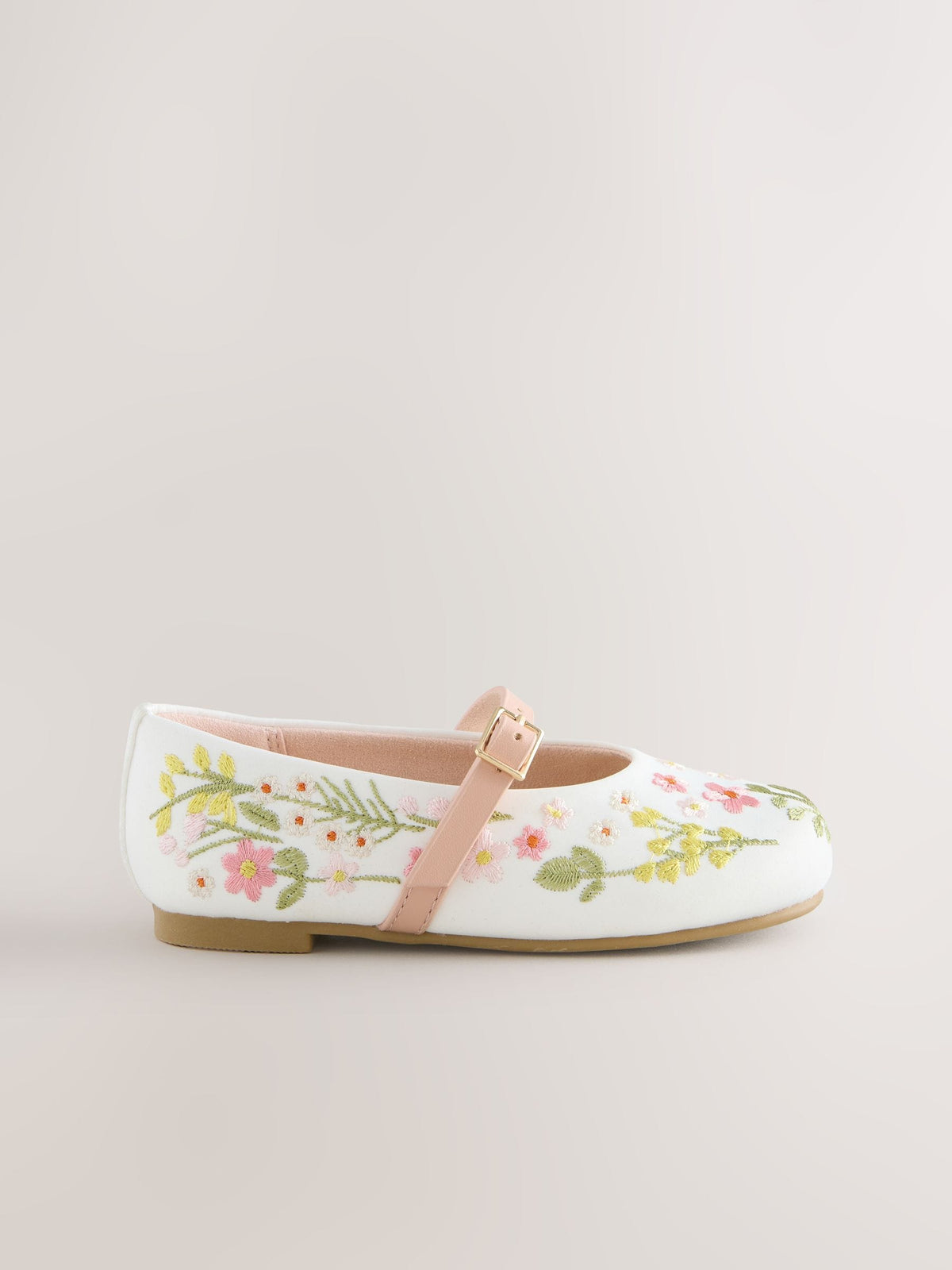 Multi Embroidered Occasion Mary Jane Shoes