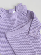 Purple Baby Knitted Jumper and Leggings Set 2 Piece (0mths-3yrs)