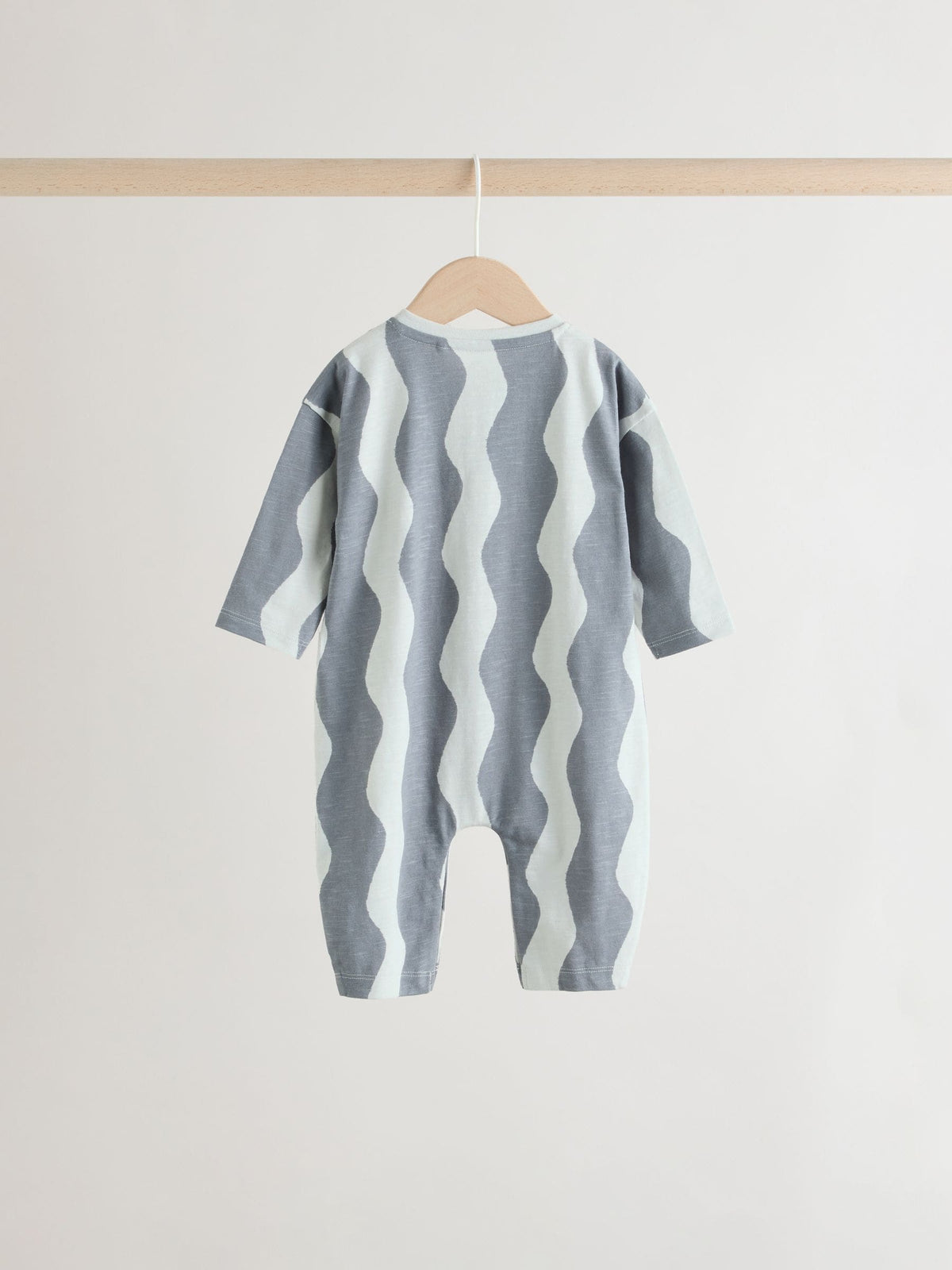 Grey Scandi Cactus Rompers 3 Pack