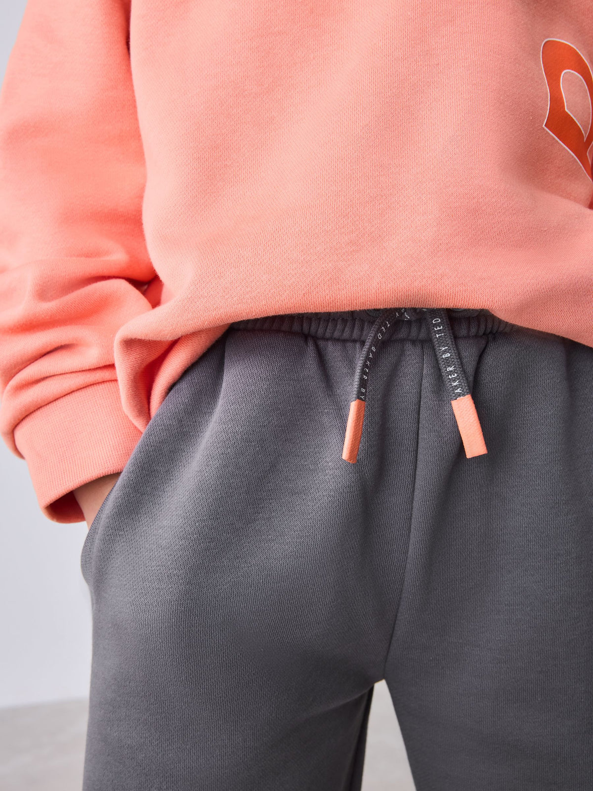 Baker by Ted Baker Oversized Graphic Sweatshirt and Joggers Set