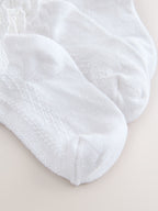 White Lace Baby Socks 3 Pack