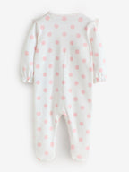 Pink/White Cath Kidston Baby Sleepsuits 3 Pack