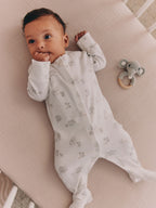 Grey Elephant Baby Sleepsuits 3 Pack (0-2yrs)