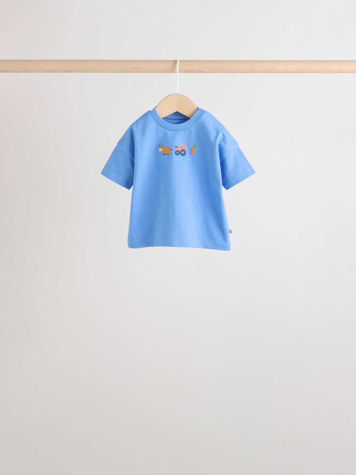 Blue/Red Homegrown Farm Tops and Shorts Baby Set 6 Piece (0mths-2yrs)