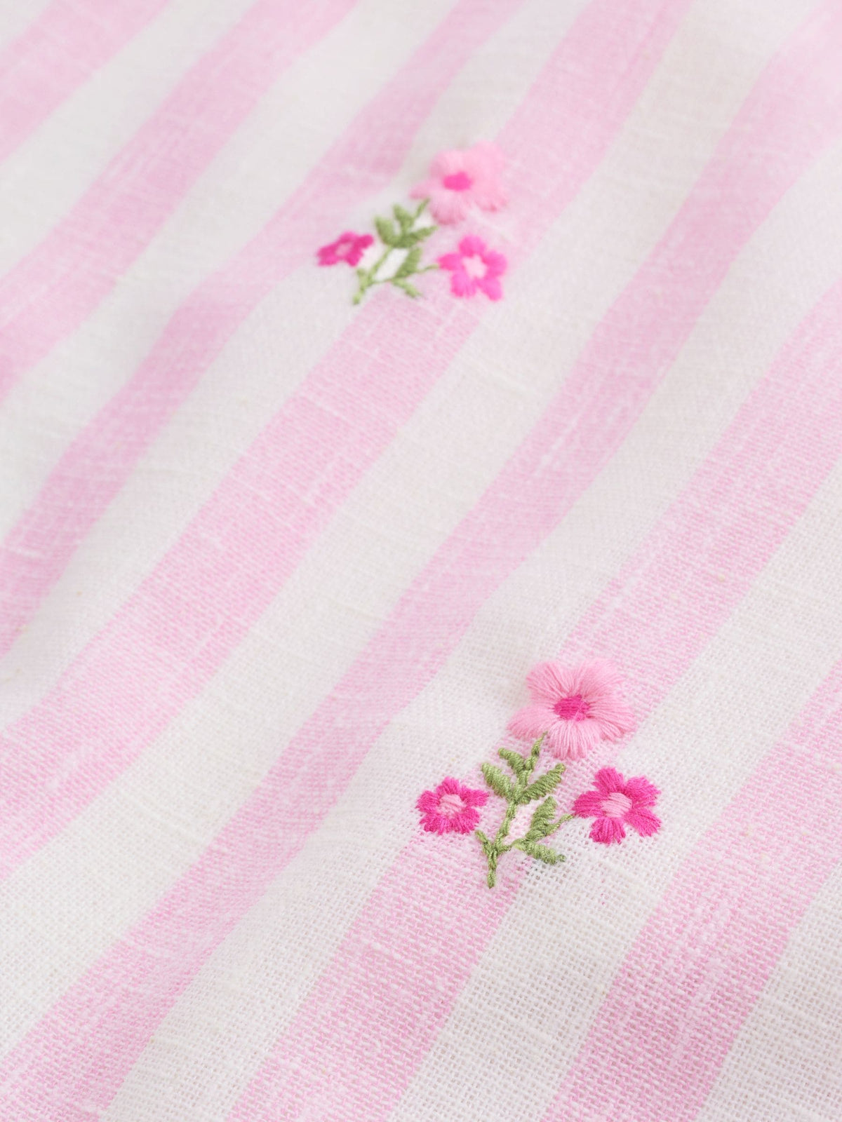 Pink Stripe Baby Dungarees and Bodysuits Set 2 Piece (0mths-2yrs)