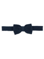 Mamas & Papas Blue Bow Tie Braces Bodysuit & Trousers Outfit Set