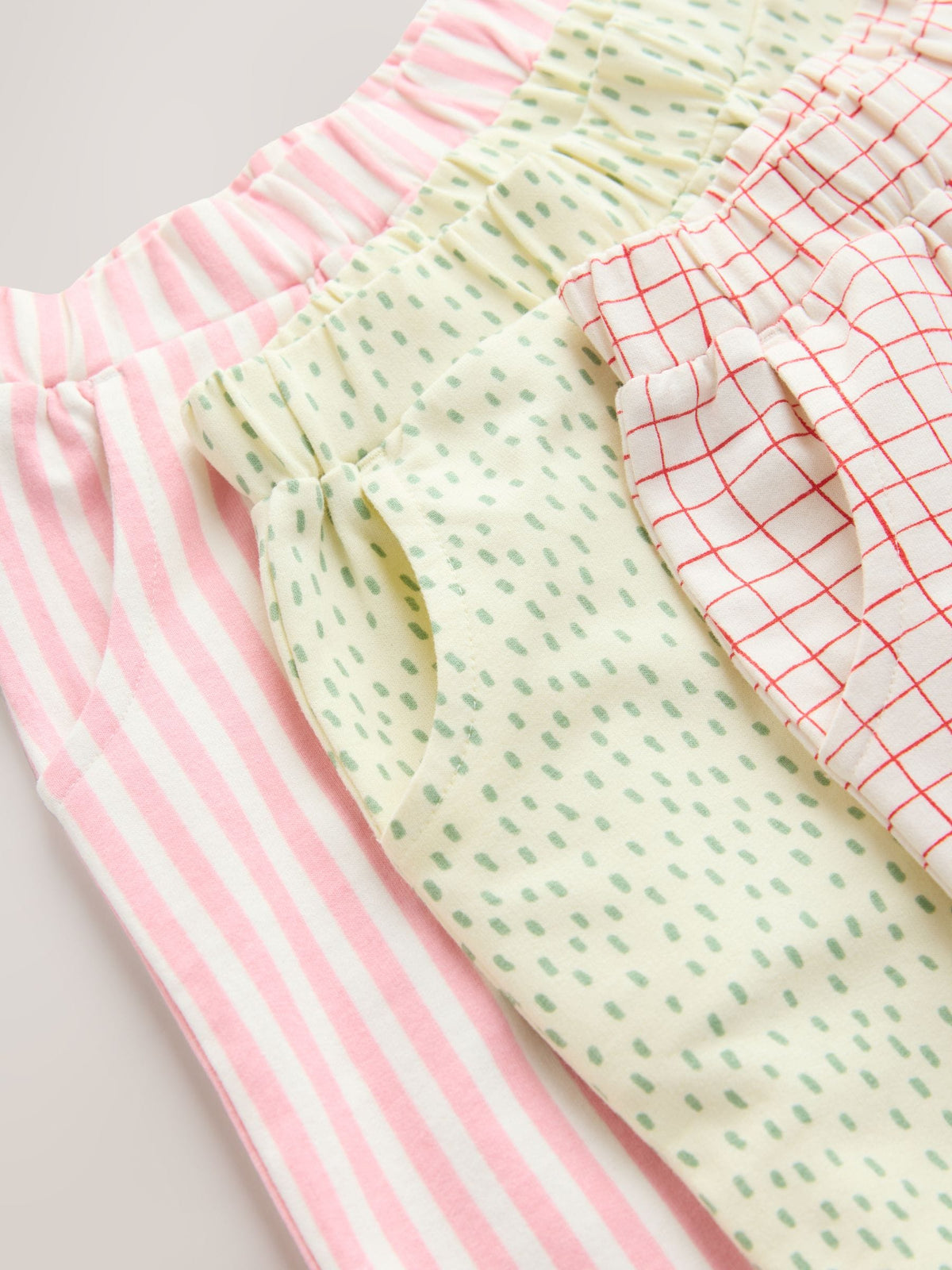Yellow Barrel Trousers 3 Pack (3mths-7yrs)