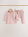 Pink Top and Leggings Baby 2 Piece Set (0mths-2yrs)
