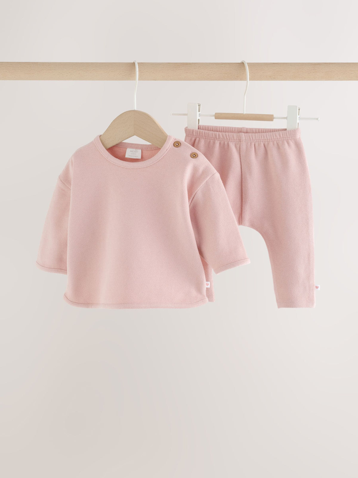 Pink Top and Leggings Baby 2 Piece Set (0mths-2yrs)