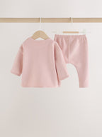Pink Top and Leggings Baby 2 Piece Set (0mths-2yrs)