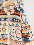 Fairisle Fleece Baby Pramsuit (0mths-2yrs)