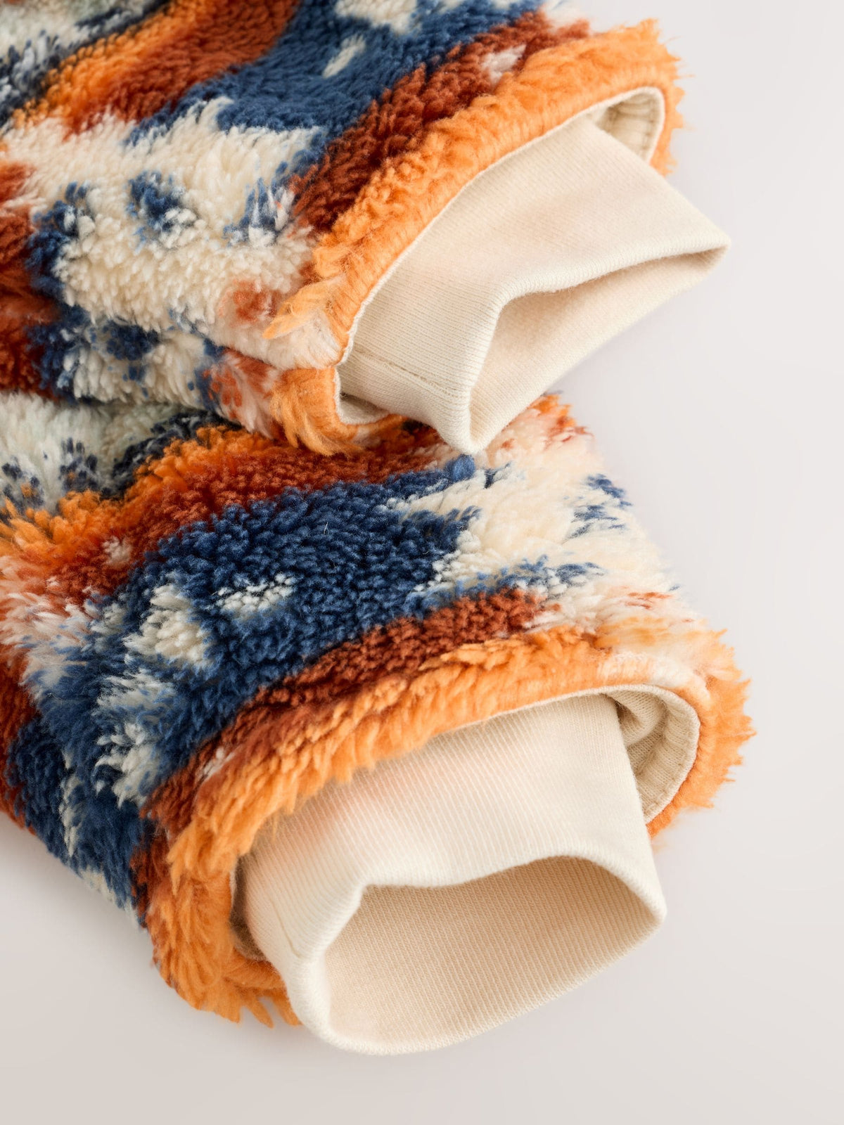 Fairisle Fleece Baby Pramsuit (0mths-2yrs)