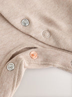Neutral Cloud 7 Pack Two Way Zip Sleepsuits 4 Pack (0-3yrs)
