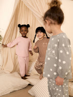 Pink/Grey Jogger Pyjamas 3 Pack (9mths-12yrs)