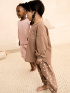 Pink/Grey Jogger Pyjamas 3 Pack (9mths-12yrs)
