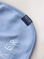 Baker by Ted Baker Blue 5 Piece Sleepsuit, Bodysuit, Hat and Bib Set