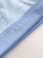 Baker by Ted Baker Blue 5 Piece Sleepsuit, Bodysuit, Hat and Bib Set