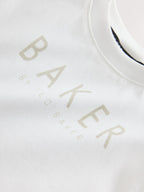Baker by Ted Baker Green 3 Piece Knitted Varsity Cardigan, T-Shirt and Joggers Set