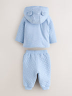 Baker by Ted Baker 3 Piece Quilted Jacket, T-Shirt and Trousers Set