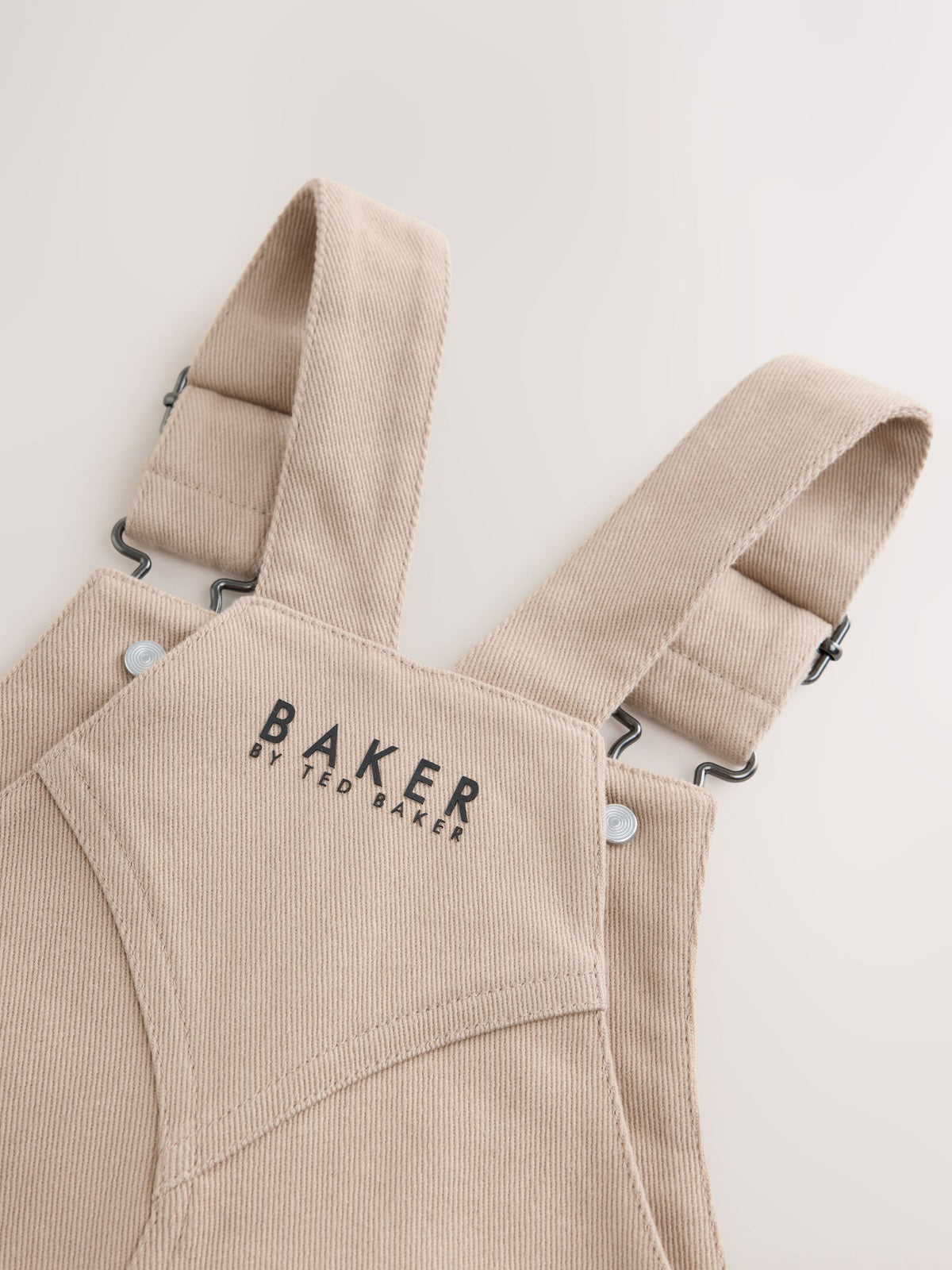 Baker by Ted Baker Stone Dungaree and Graphic T-Shirts Set