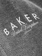 Baker by Ted Baker Grey/Black 3 Piece Textured Jacket, T-Shirt and Joggers Set
