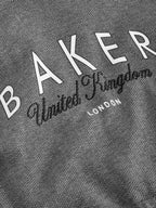 Baker by Ted Baker Grey/Black 3 Piece Textured Jacket, T-Shirt and Joggers Set