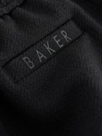 Baker by Ted Baker Grey/Black 3 Piece Textured Jacket, T-Shirt and Joggers Set