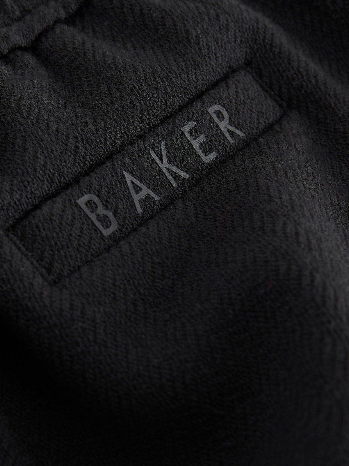 Baker by Ted Baker Grey/Black 3 Piece Textured Jacket, T-Shirt and Joggers Set