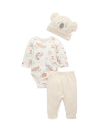 Purebaby Koala 3 Piece Set