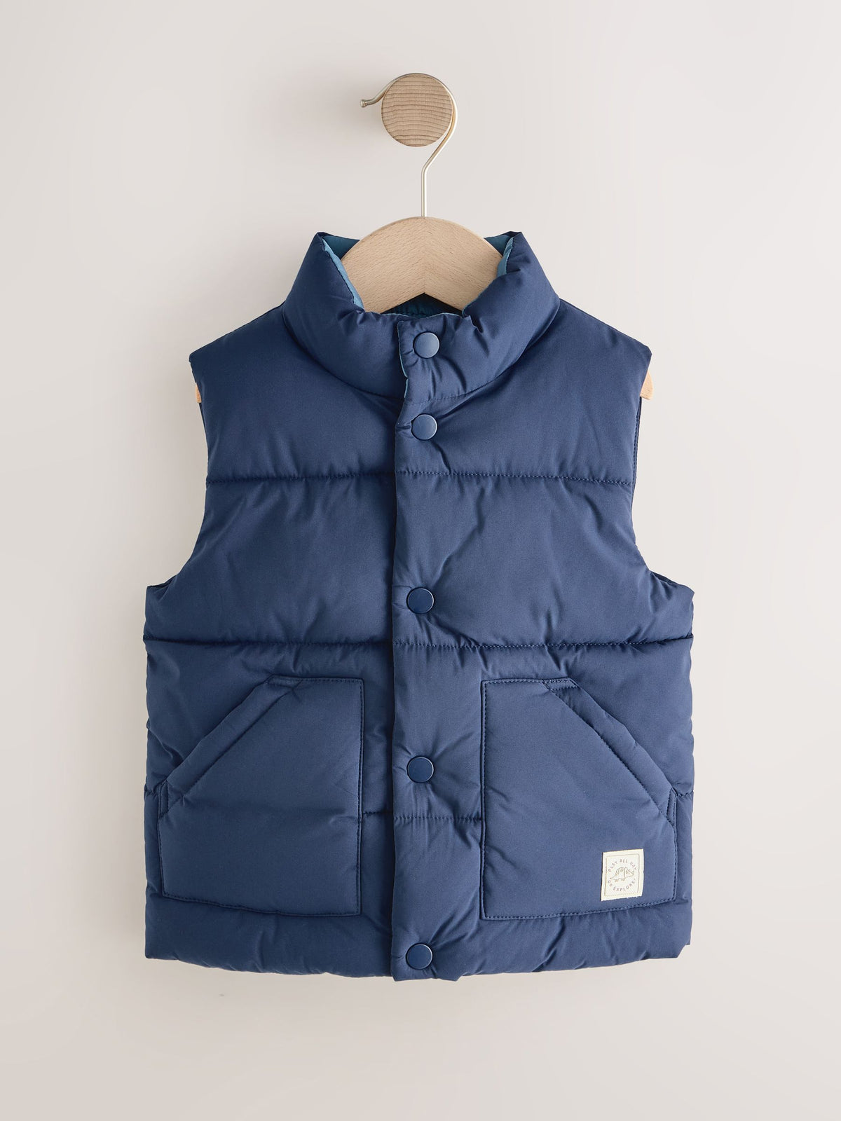 Navy Padded Gilet (3mths-10yrs)