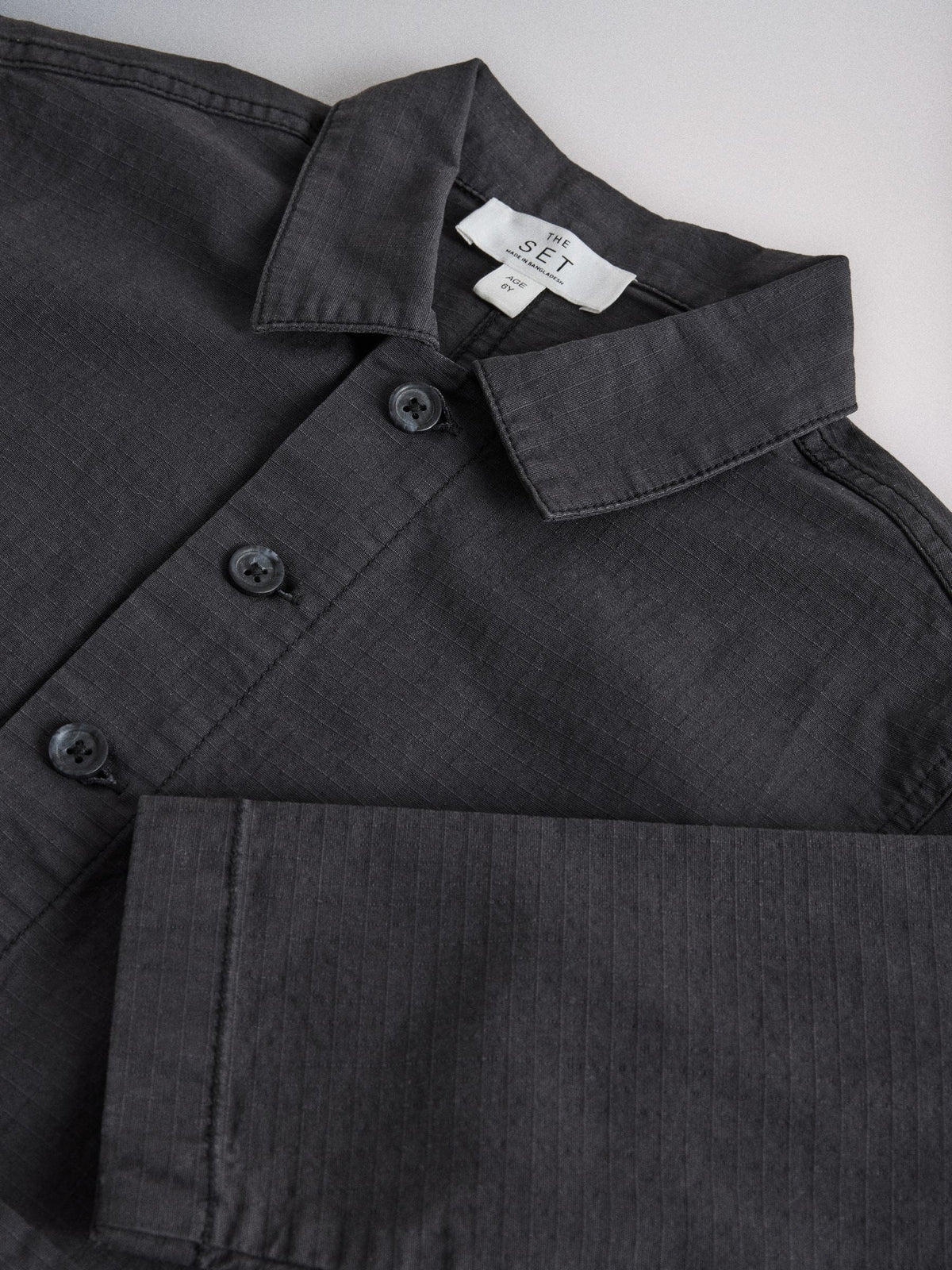 The Set 3 Piece Set Woven Shirt Trousers T-Shirts Navy/White
