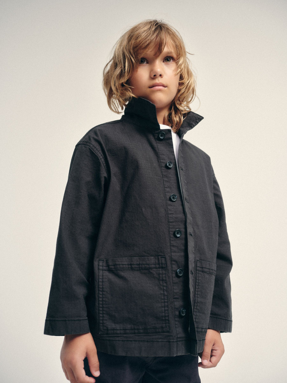 The Set 3 Piece Set Woven Shirt Trousers T-Shirts Navy/White