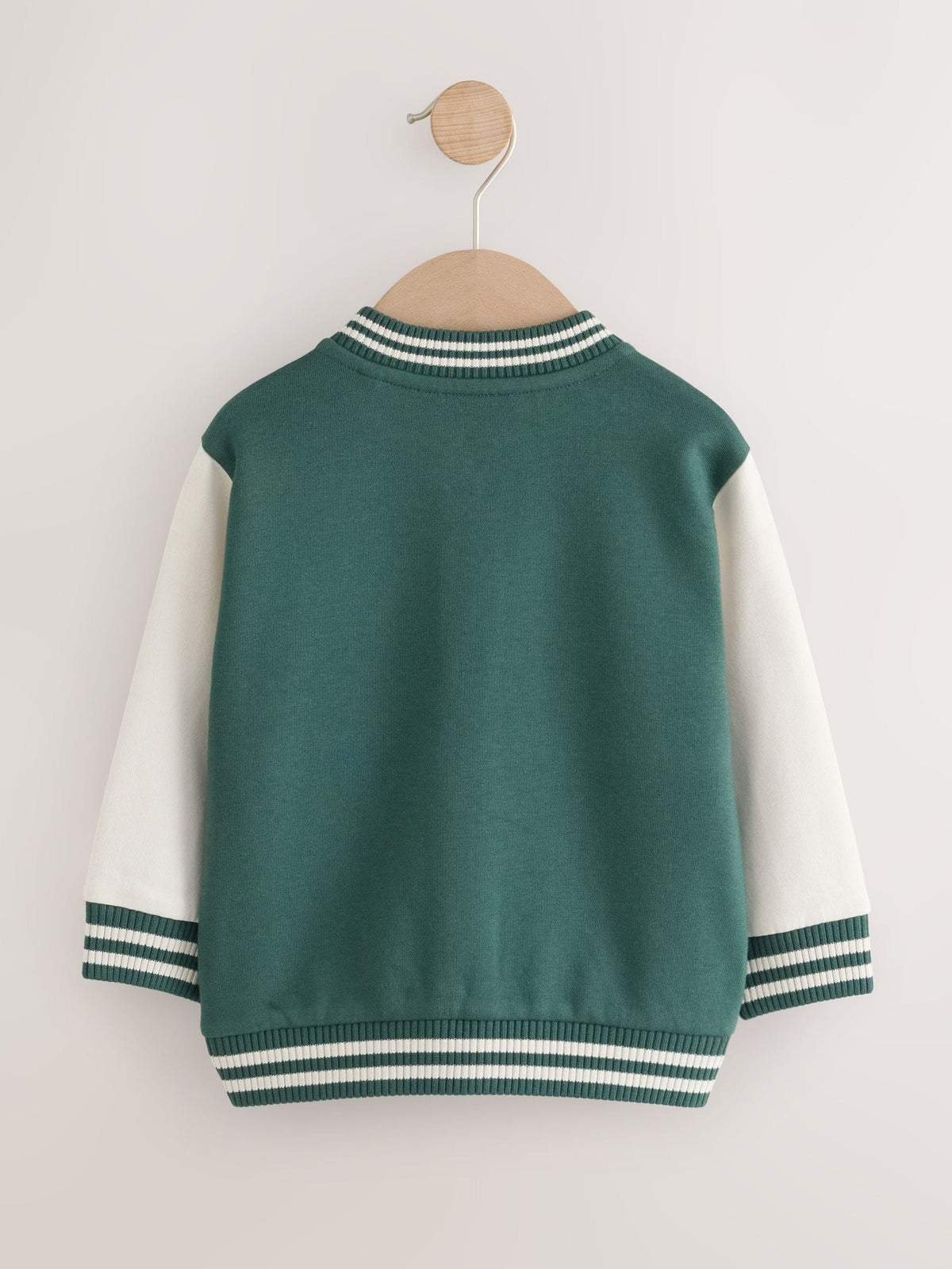 Green Jersey Bomber Jacket (3mths-7yrs)