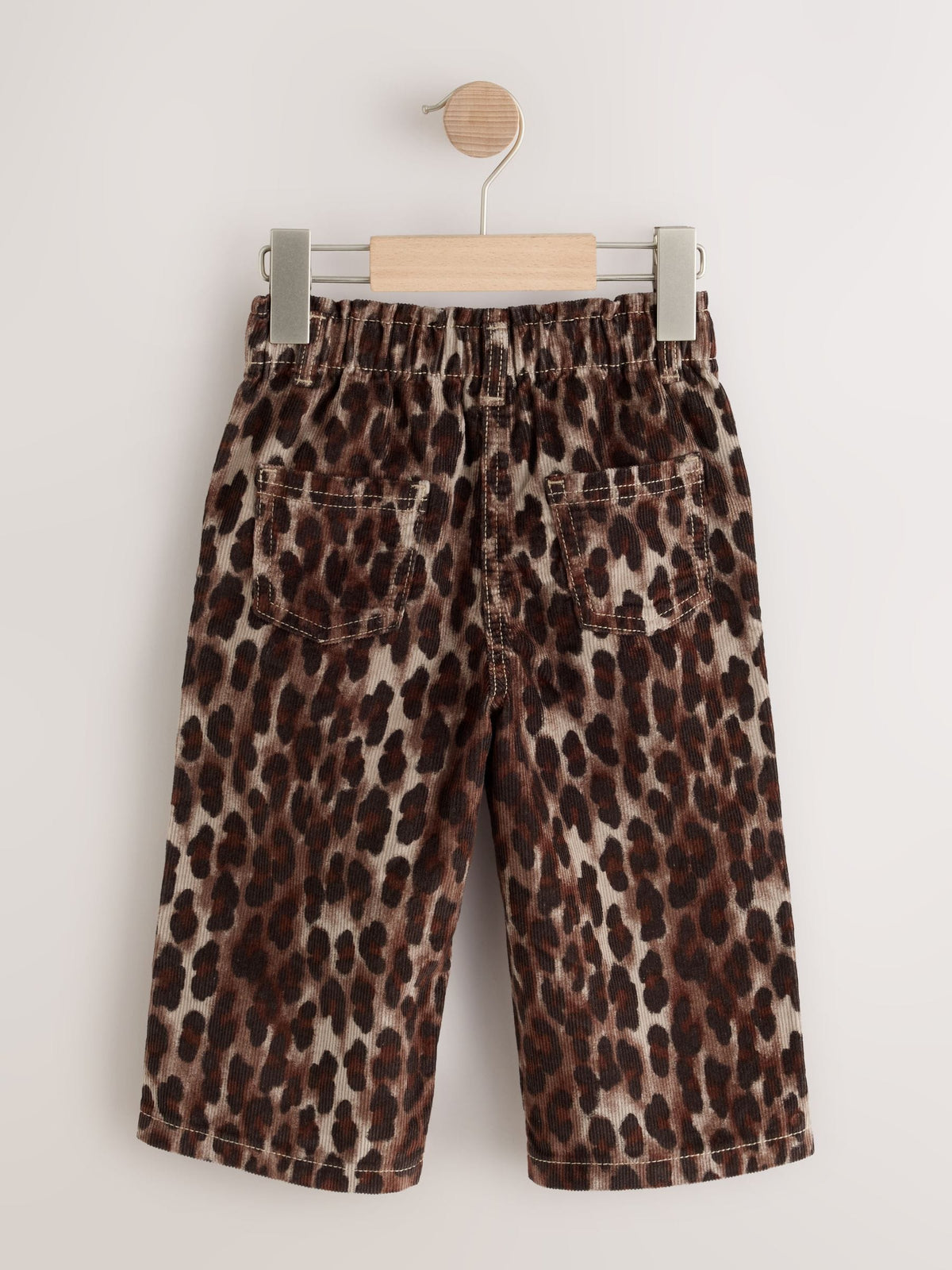 Animal Print Cord Pullon Trousers (3mths-7yrs)