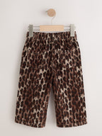 Animal Print Cord Pullon Trousers (3mths-7yrs)