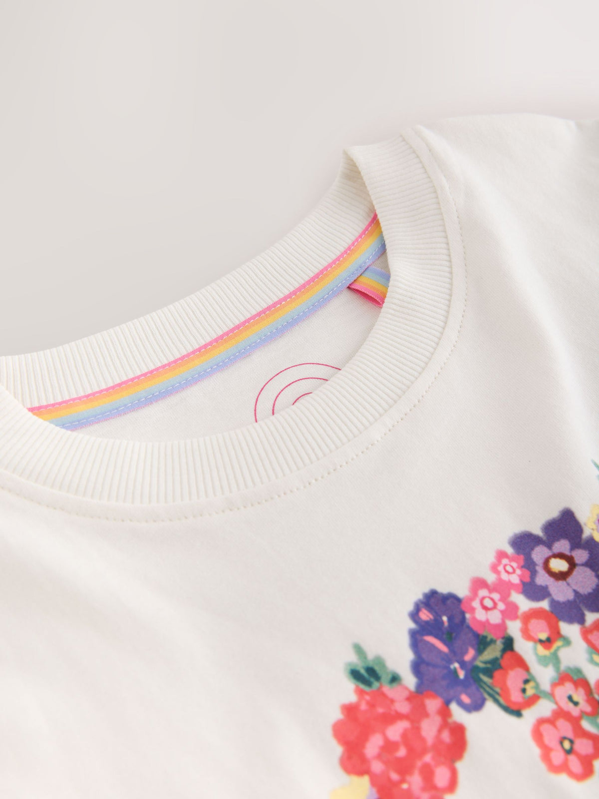 Little Bird Floral Picnic Print Short Sleeve T-Shirt & Leggings Set