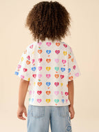 Little Bird Rainbow Slogan Boxy T-Shirts 3 Pack