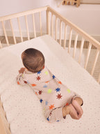 Navy/Yellow Space Two Way Zip Sleepsuits 4 Pack (0mths-3yrs)