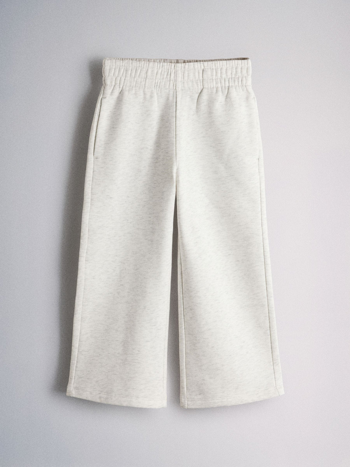The Set Quarter Zip Neck and Wide Leg Joggers Grey