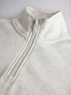 The Set Quarter Zip Neck and Wide Leg Joggers Grey