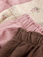 Pink Long Sleeve Blouse and Bloomer Trousers 4 Pack (3mths-7yrs)