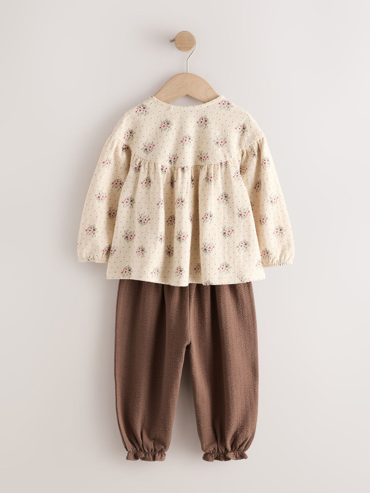 Pink Long Sleeve Blouse and Bloomer Trousers 4 Pack (3mths-7yrs)