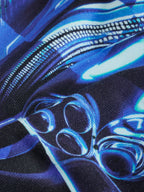 Blue/Black Digi Controller Regular Fit Older Graphic Print Hoodie (3-16yrs)