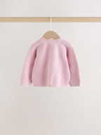 Pink Embroidered Character Baby Cardigan and Leggings Set 2 Piece (0mths-2yrs)