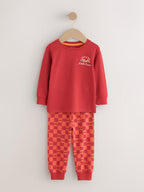 Red/Blue Race Car Relaxed Snuggle Pyjamas 3 Pack (9mths-10yrs)